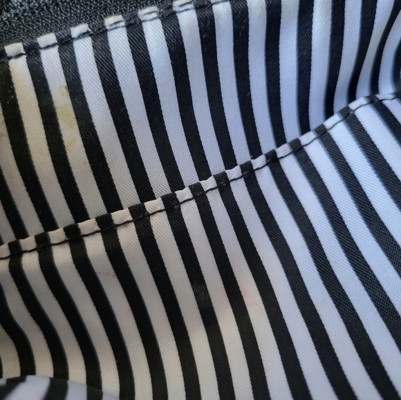 Luv Betsy by Betsy Johnson Polka-dot Heart Mini Bag Handbag Black - Picture 11 of 13